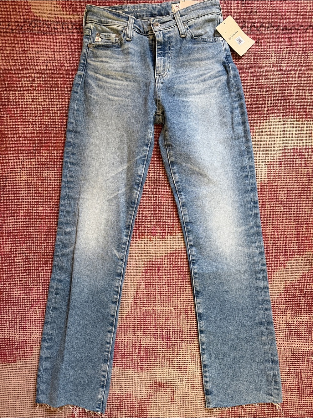 AG•Mari Cropped High Rise Slim Jeans - 20 Years Trifecta
✨NWT✨